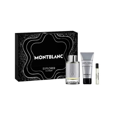 COFFRET MONTBLANC EXPLORER PLATINUM