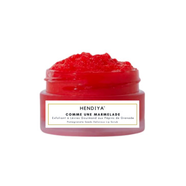 EXFOLIANT DÉLICIEUX POUR LES LÈVRES À L'EXTRAIT DE GRENADE