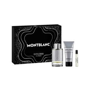 COFFRET MONTBLANC EXPLORER PLATINUM