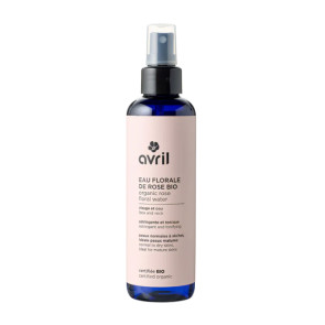 EAU FLORALE DE ROSE CERTIFIÉE BIO