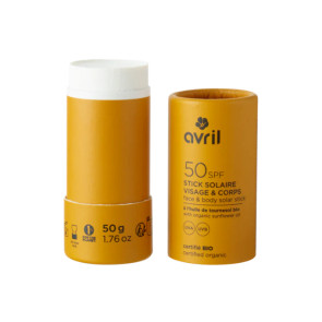 STICK SOLAIRE SPF50 CERTIFIÉ BIO