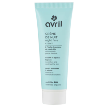 CRÈME DE NUIT PEAUX NORMALES & MIXTES CERTIFIÉE BIO