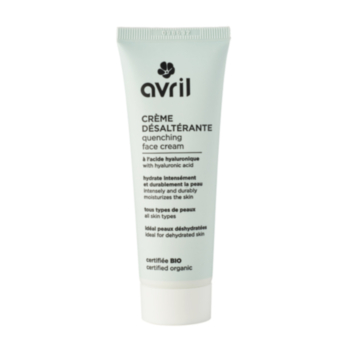 CRÈME DÉSALTÉRANTE CERTIFIÉE BIO