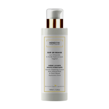 CREME LAVANTE DOUCE AU LAIT D'AMANDE & ACIDE HYALURONIQUE VEGETAL