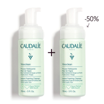 DUO MOUSSE NETTOYANTE FLEUR DE VIGNE