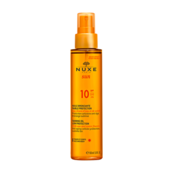 HUILE BRONZANTE VISAGE ET CORPS SPF 10 NUXE SUN