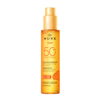 HUILE SOLAIRE BRONZANTE HAUTE PROTECTION SPF50 VISAGE ET CORPS