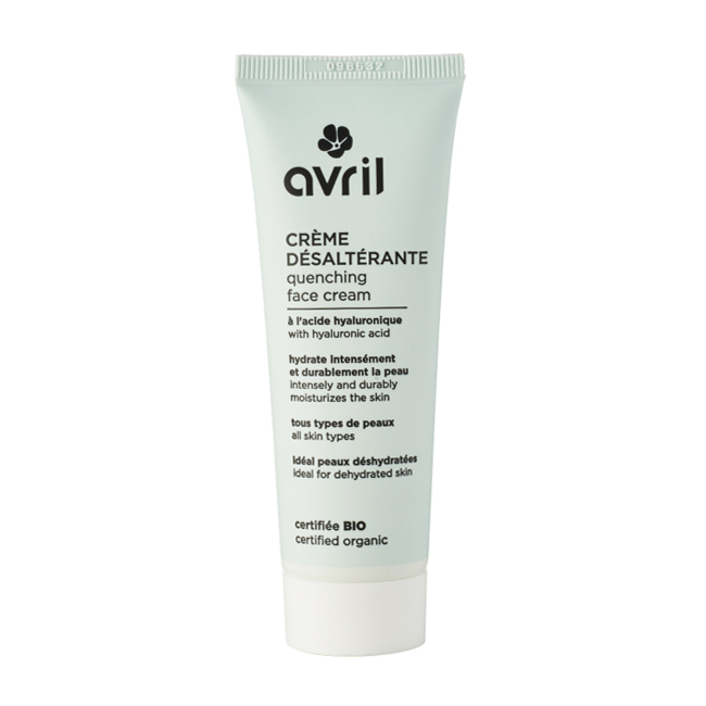 CRÈME DÉSALTÉRANTE CERTIFIÉE BIO