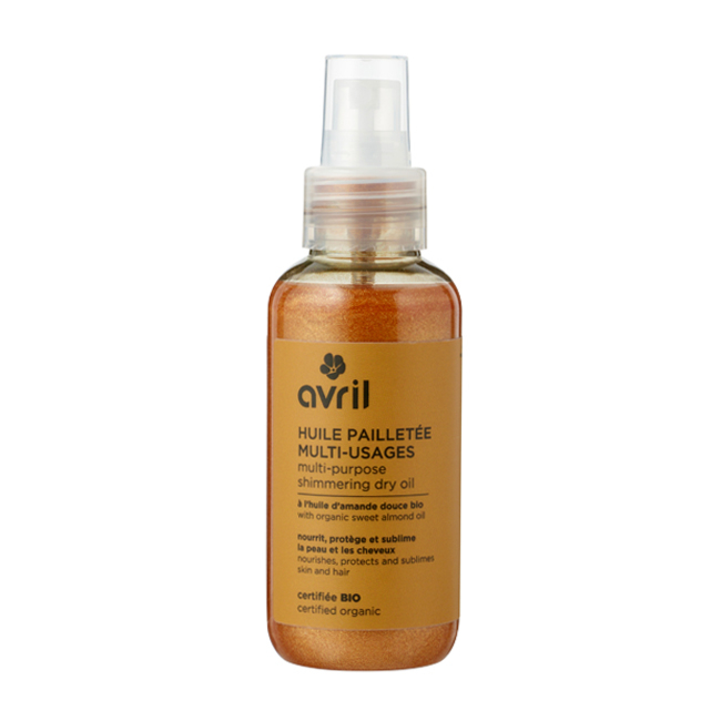HUILE PAILLETÉE MULTI-USAGES CERTIFIÉE BIO