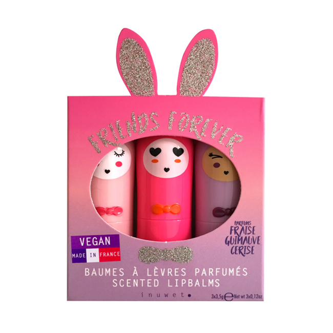 COFFRET TRIO BAUME À LÈVRES FRIENDS FOREVER