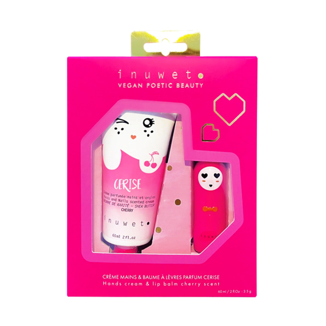 COFFRET WIZ BAUME À LÈVRES & CRÉME MAINS CERISE