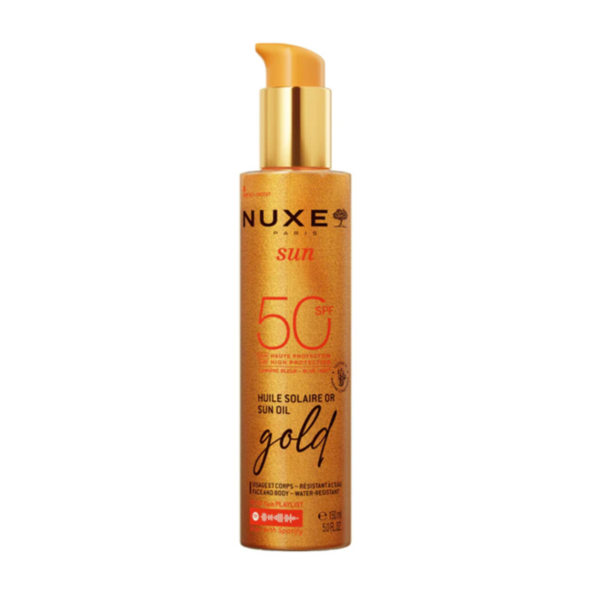 HUILE SOLAIRE OR HAUTE PROTECTION SPF50