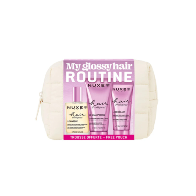 MY GLOSSY HAIR ROUTINE